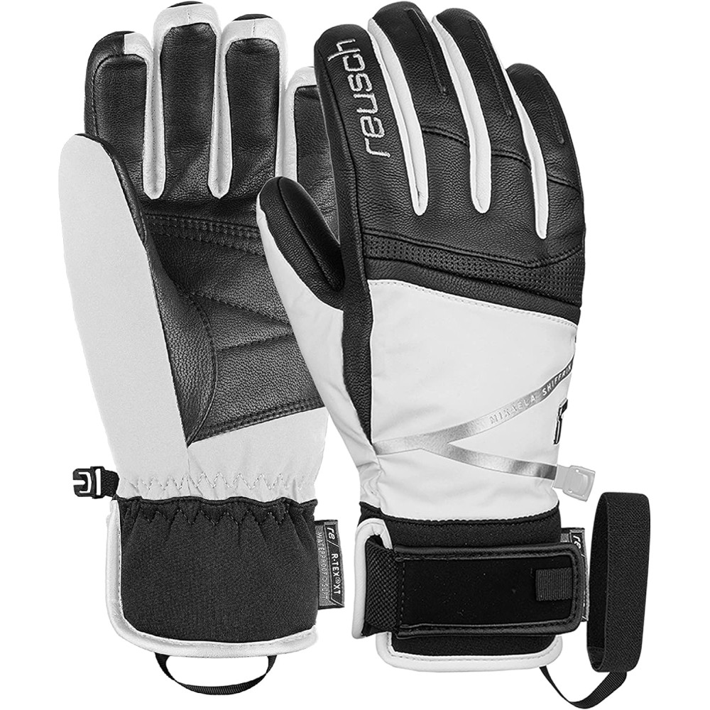REUSCH MIKAELA SHIFFRIN R-TEX XT DONNA WHITE BLACK