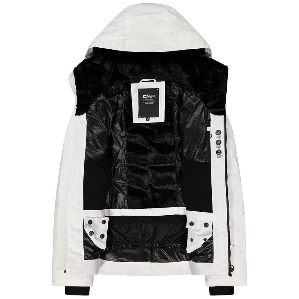 CMP WOMAN JACKET FIX HOOD BIANCA