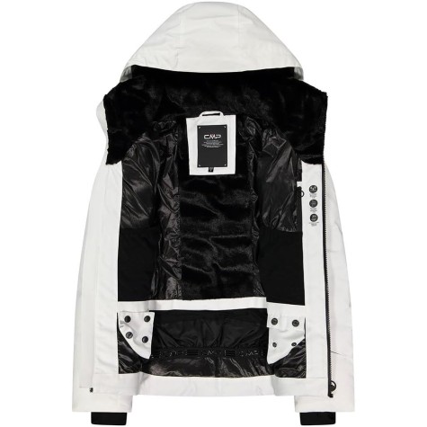 CMP WOMAN JACKET FIX HOOD BIANCA