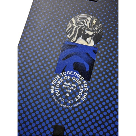 BURTON RIPCORD 154 NO COLOR BLUE