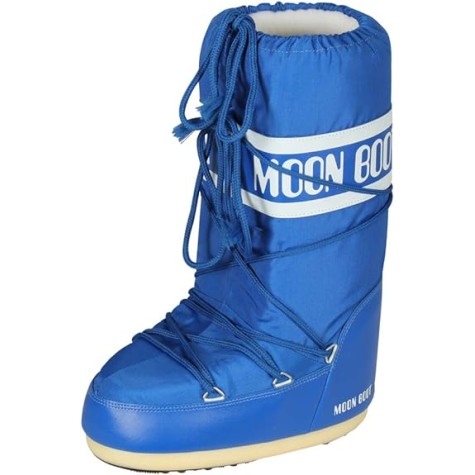MOON BOOT ICON NYLON ELECTRIC BLU