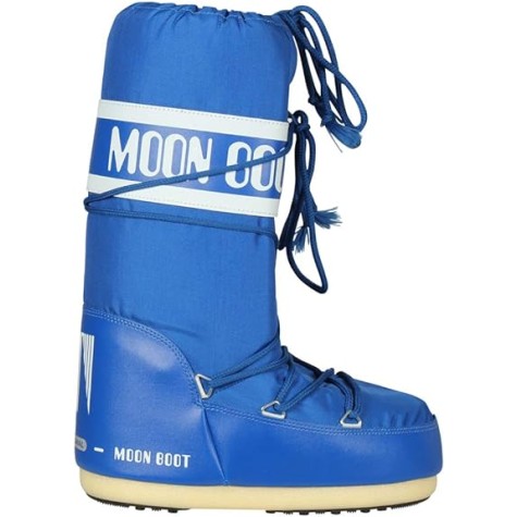 MOON BOOT ICON NYLON ELECTRIC BLU