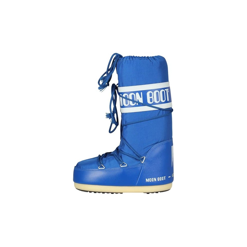 MOON BOOT ICON NYLON ELECTRIC BLU