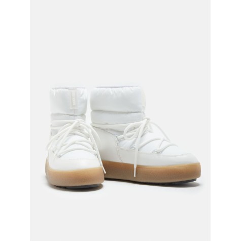 MOON BOOT MB LTRACK LOW NYLON WP WHITE