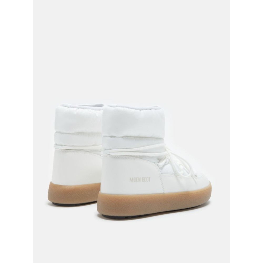 MOON BOOT MB LTRACK LOW NYLON WP WHITE