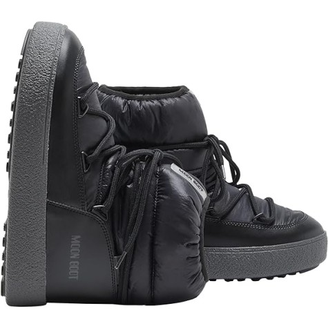 MOON BOOT MB LTRACK LOW NYLON WP BLACK