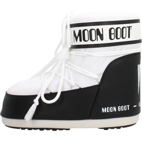 MOON BOOT ICON LOW NYLON BIANCHI