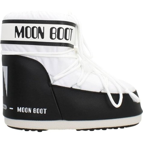 MOON BOOT ICON LOW NYLON BIANCHI