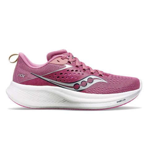 SAUCONY RIDE 17 WOMEN'S ORCHID/SILVER POURPRE