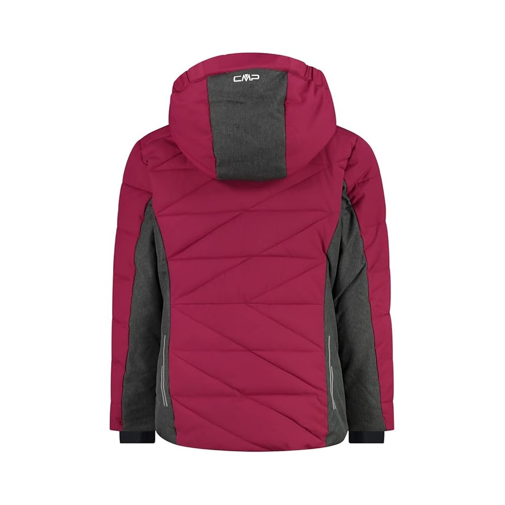 CMP KID JACKET SNAPS HOOD BAMBINA