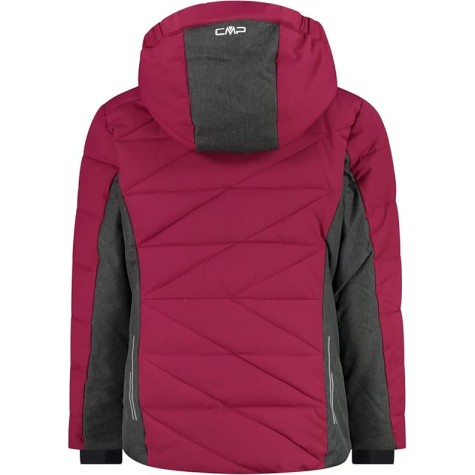 CMP KID JACKET SNAPS HOOD BAMBINA