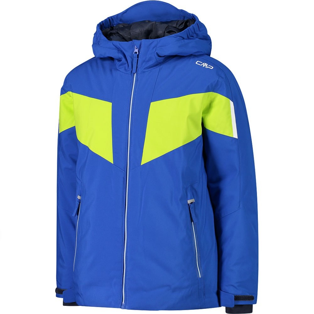 CMP KID JACKET FIX HOOD BLU