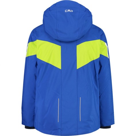 CMP KID JACKET FIX HOOD BLU