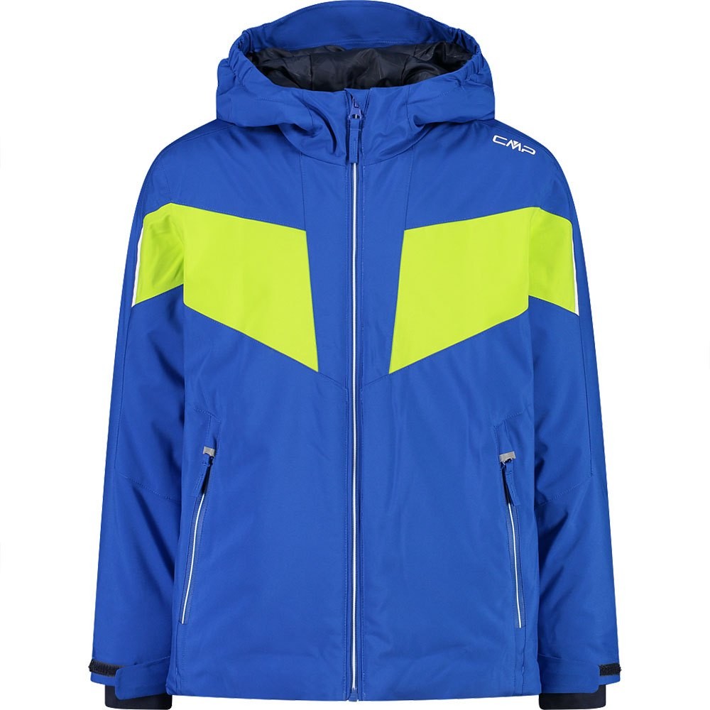 CMP KID JACKET FIX HOOD BLU