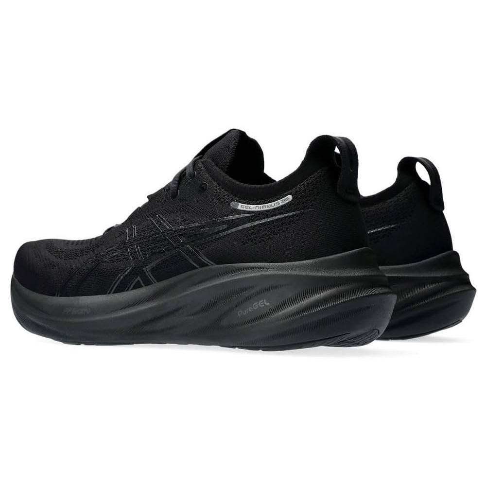 ASICS GEL NIMBUS 26 BLACK UOMO