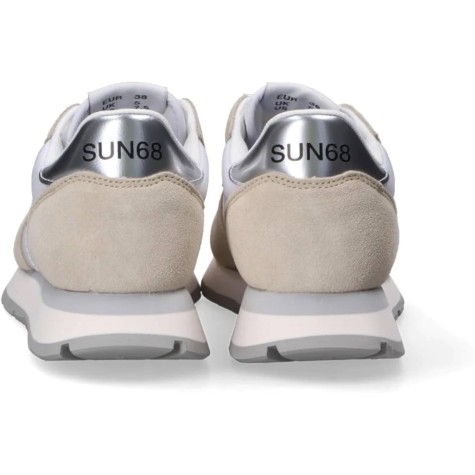 SUN 68 FOOTWEAR ALLY GOLD SILVER BIANCO PANNA