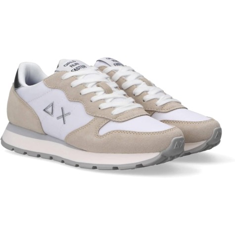 SUN 68 FOOTWEAR ALLY GOLD SILVER BIANCO PANNA