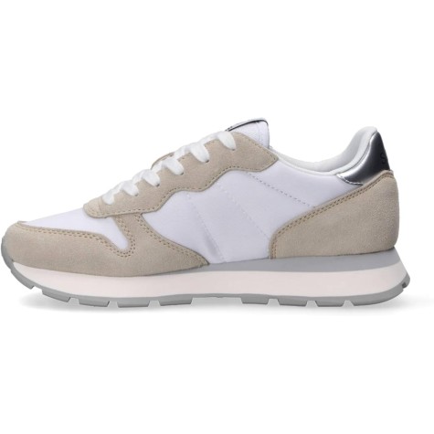 SUN 68 FOOTWEAR ALLY GOLD SILVER BIANCO PANNA