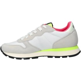 SUN 68 FOOTWEAR ALLY SOLID NYLON BIANCO GIALLO 2