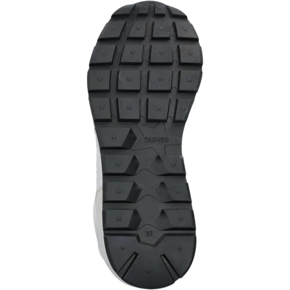 SUN 68 FOOTWEAR ALLY SOLID NYLON BIANCO GIALLO