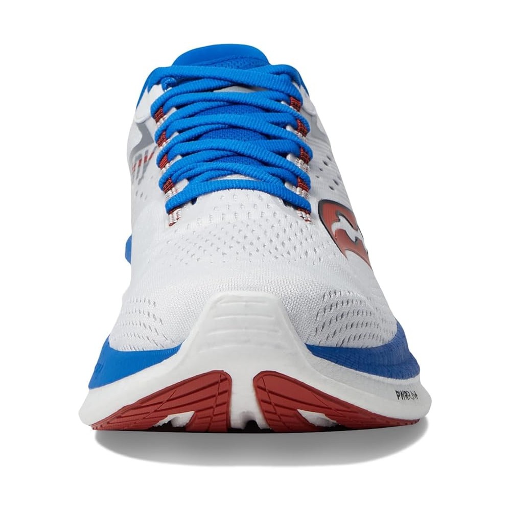 SAUCONY RIDE 17 MEN'S WHITE/COBALT BLANC