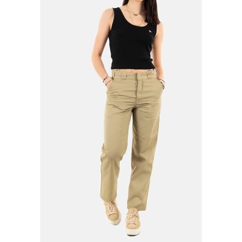 DICKIES PANTALONE DONNA BEIGE