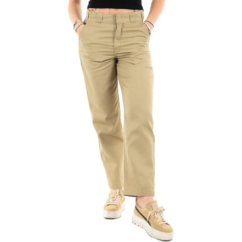 DICKIES PANTALONE DONNA BEIGE
