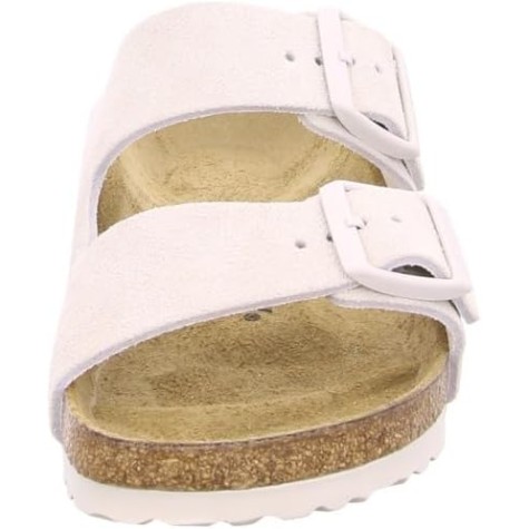 BIRKENSTOCK ARIZONA BS ANTIQUE BISQUE CAMOSCIO