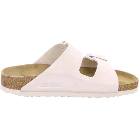 BIRKENSTOCK ARIZONA BS ANTIQUE BISQUE CAMOSCIO