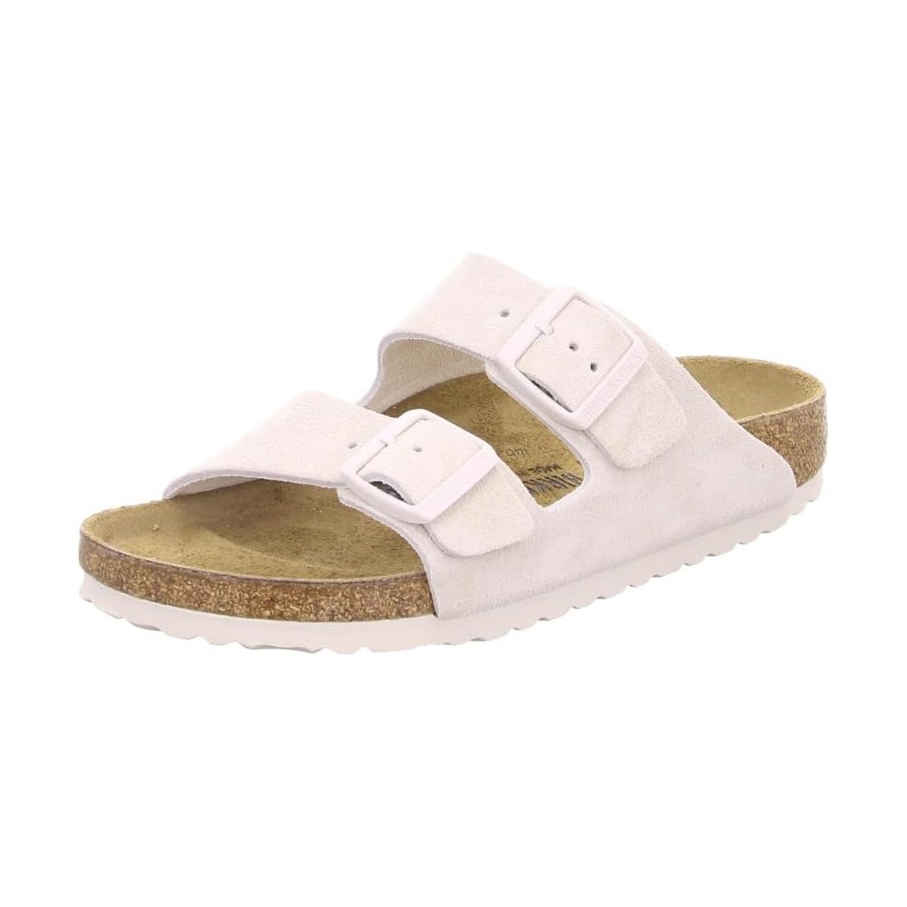 BIRKENSTOCK ARIZONA BS ANTIQUE BISQUE CAMOSCIO