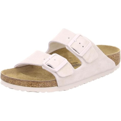 BIRKENSTOCK ARIZONA BS ANTIQUE BISQUE CAMOSCIO