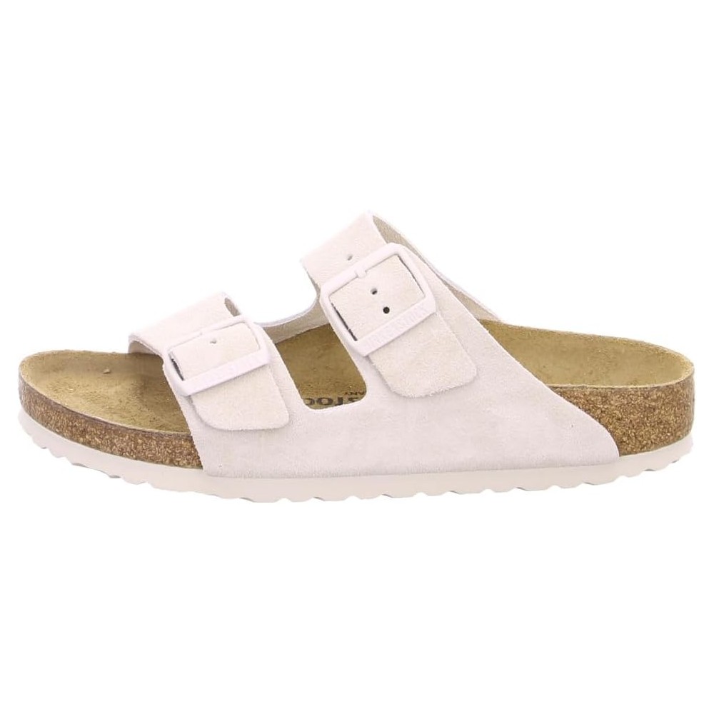 BIRKENSTOCK ARIZONA BS ANTIQUE BISQUE CAMOSCIO