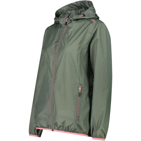 CMP WOMAN JACKET RAIN FIX HOOD