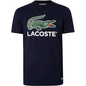 T-SHIRT LACOSTE CLASSIC FIT BLEU MARINE 166 UOMO