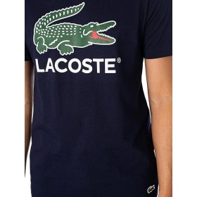T-SHIRT LACOSTE CLASSIC FIT BLEU MARINE 166 UOMO 2