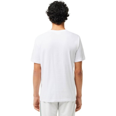 T-SHIRT LACOSTE CLASSIC FIT BLANC 001 UOMO