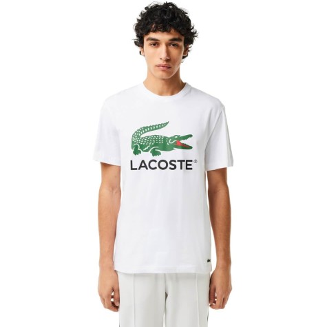 T-SHIRT LACOSTE CLASSIC FIT BLANC 001 UOMO