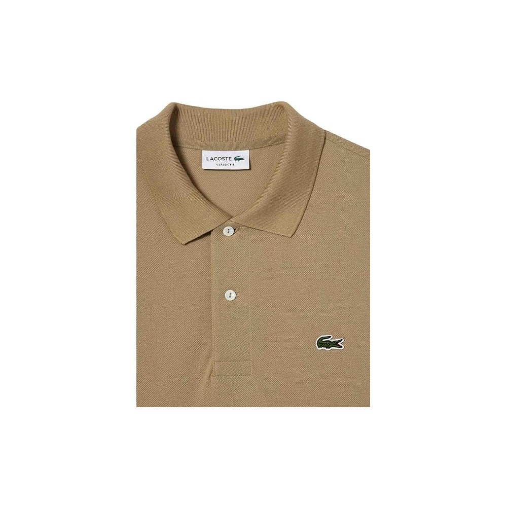 POLO LACOSTE SPORT BEIGE UOMO