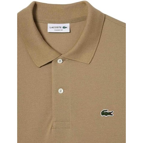 POLO LACOSTE SPORT BEIGE UOMO