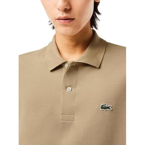 POLO LACOSTE SPORT BEIGE UOMO