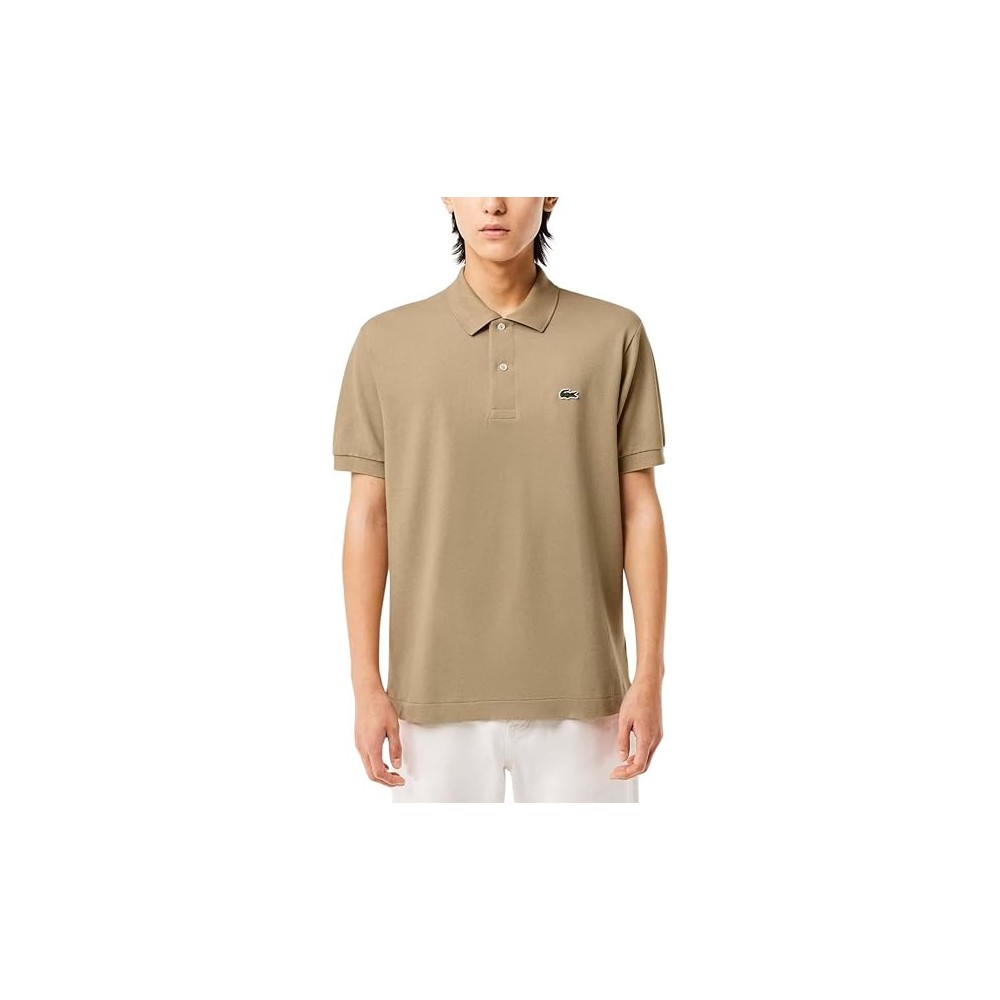 POLO LACOSTE SPORT BEIGE UOMO