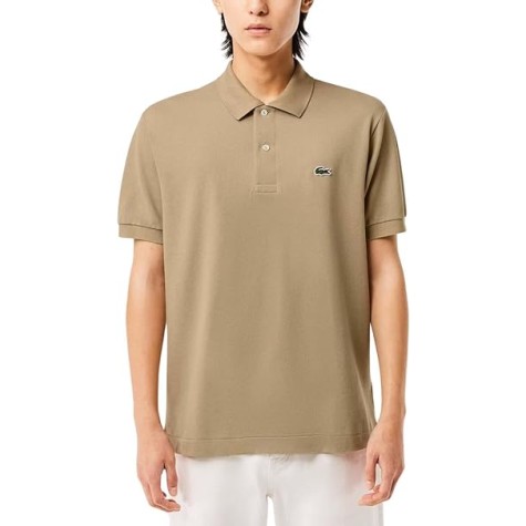 POLO LACOSTE SPORT BEIGE UOMO