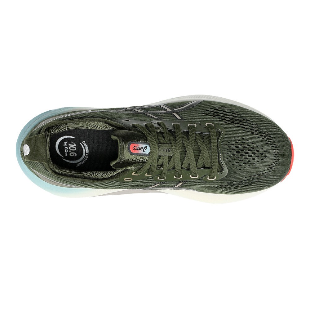 ASICS GEL KAYANO 31 SMOG GREEN/BLACK UOMO