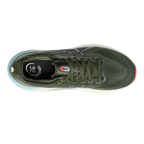 ASICS GEL KAYANO 31 SMOG GREEN/BLACK UOMO
