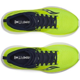 SAUCONY RIDE 17 UOMO CITRON NAVY JAUNE 2