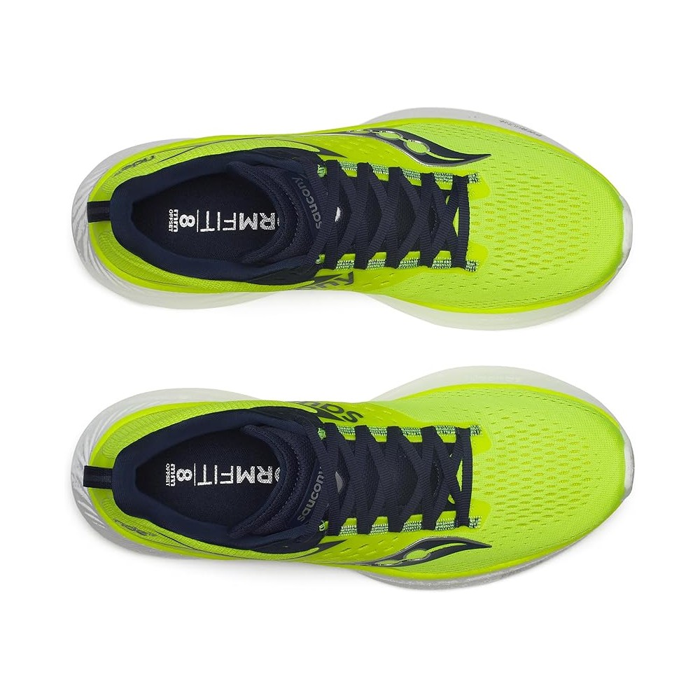 SAUCONY RIDE 17 UOMO CITRON NAVY JAUNE