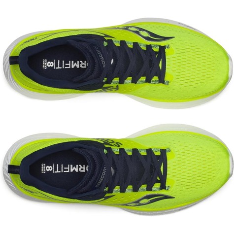 SAUCONY RIDE 17 UOMO CITRON NAVY JAUNE