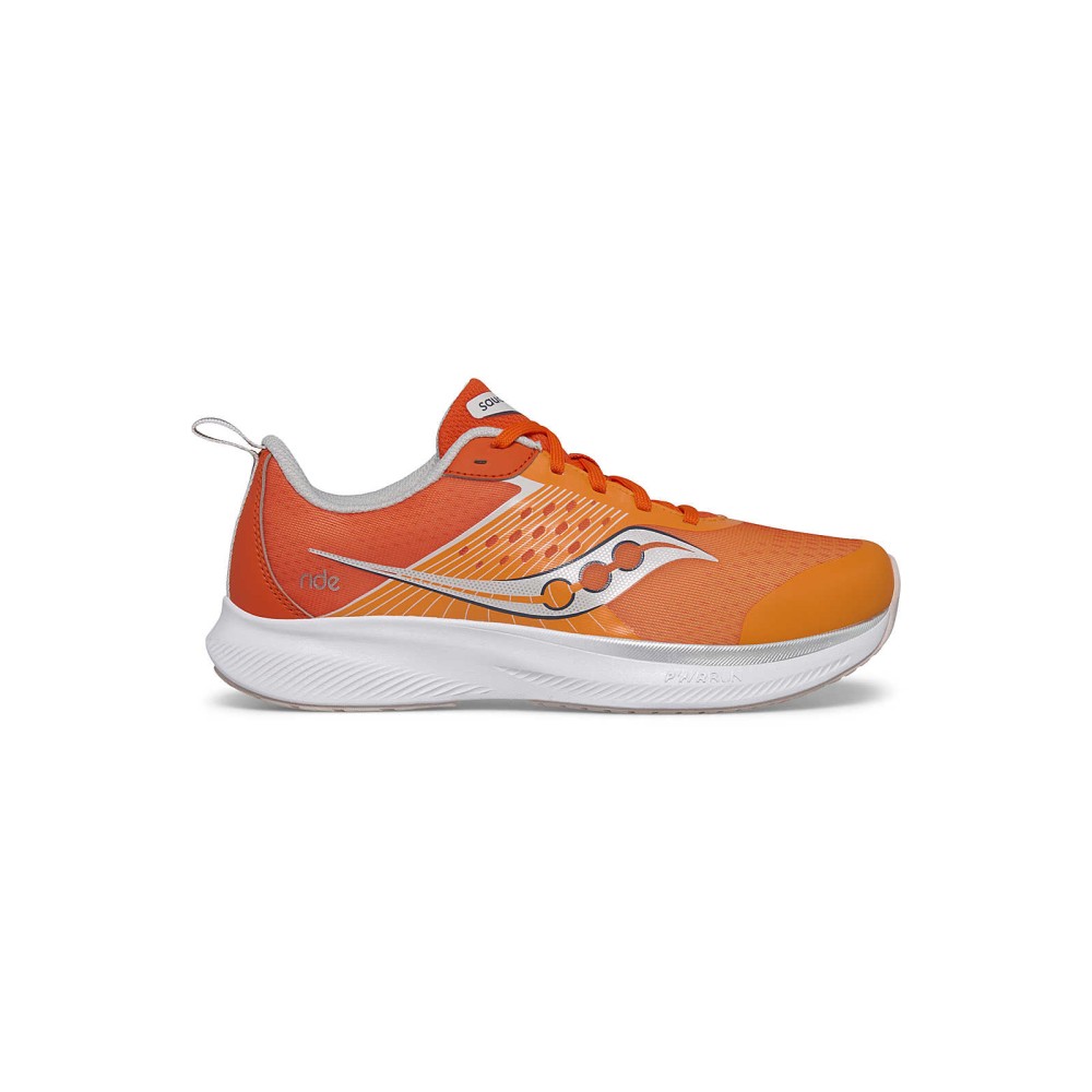 SAUCONY RIDE 17 KIDZ ORANGE