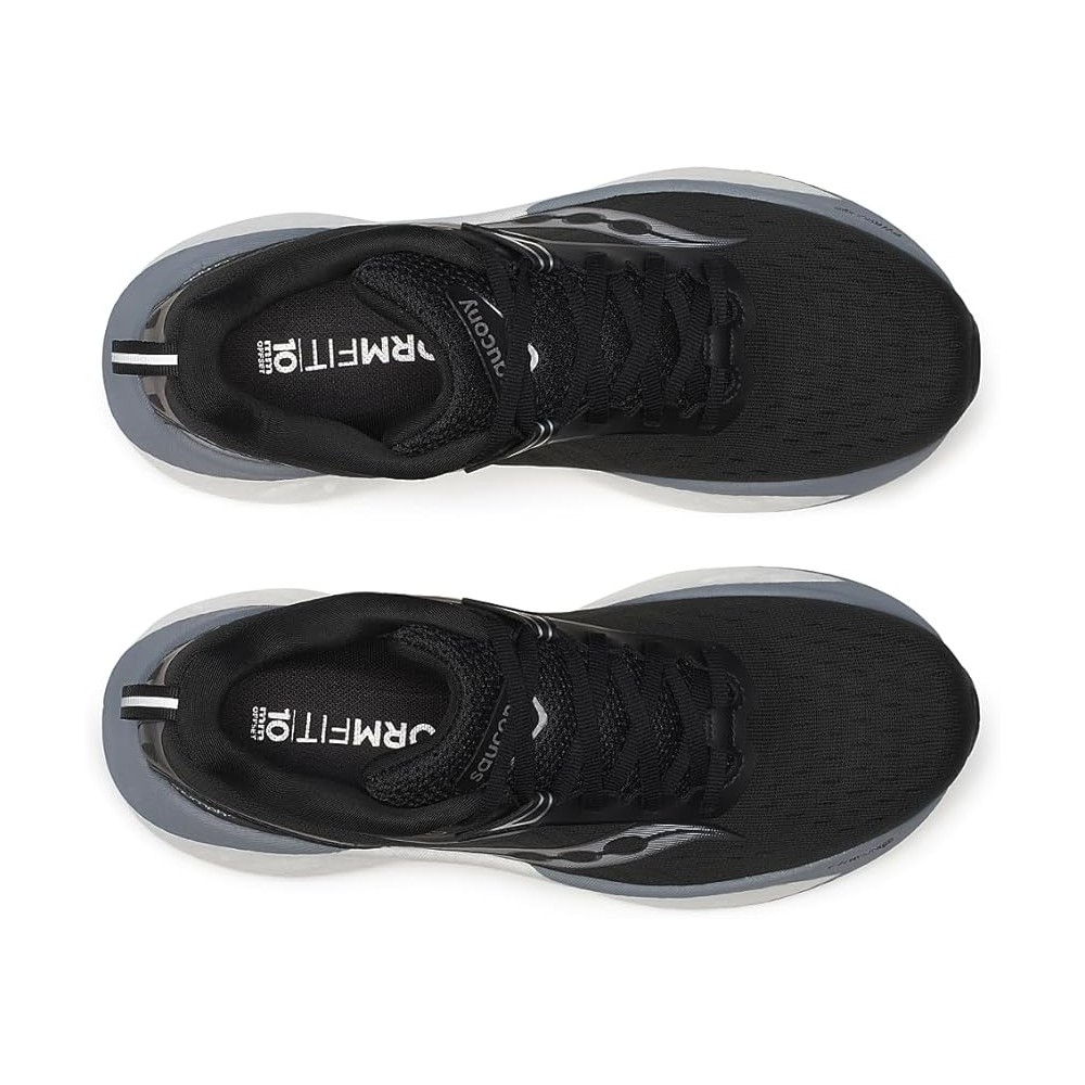 SAUCONY TRIUMPH 22 BLAKC WHITE