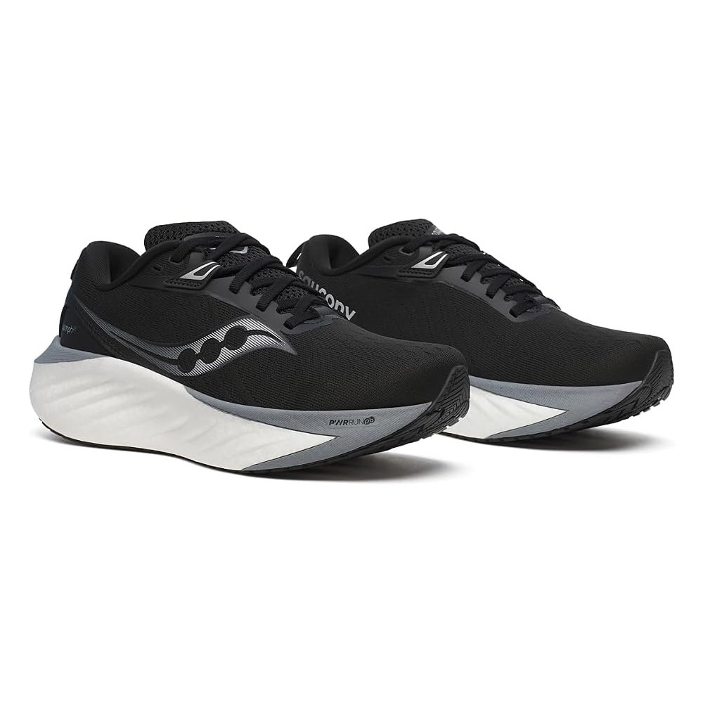 SAUCONY TRIUMPH 22 BLAKC WHITE